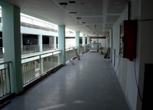 Interior de la tercera planta del Mercat